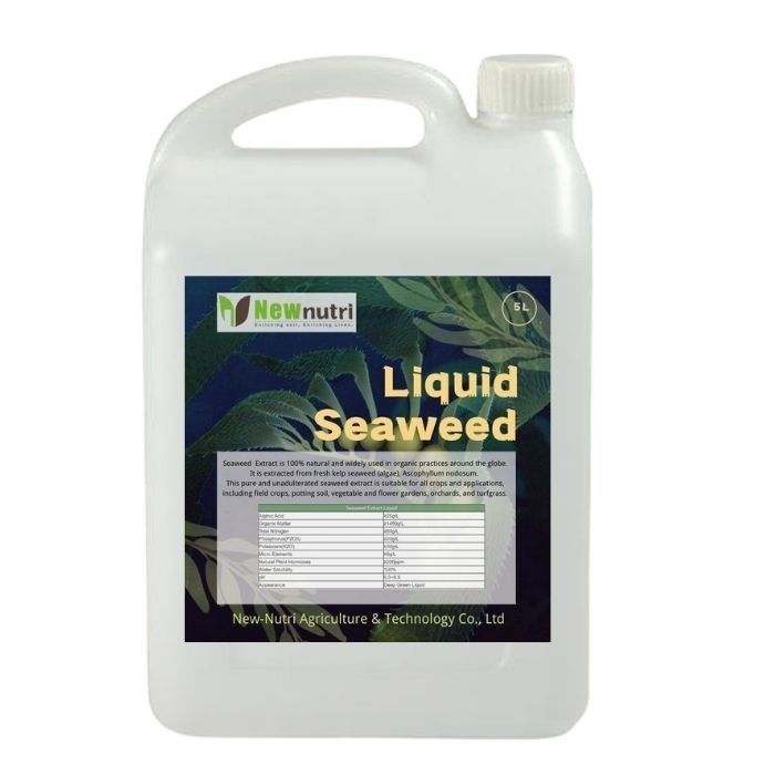 100% Water Soluble Liquid Seaweed Extract Fertilizer
